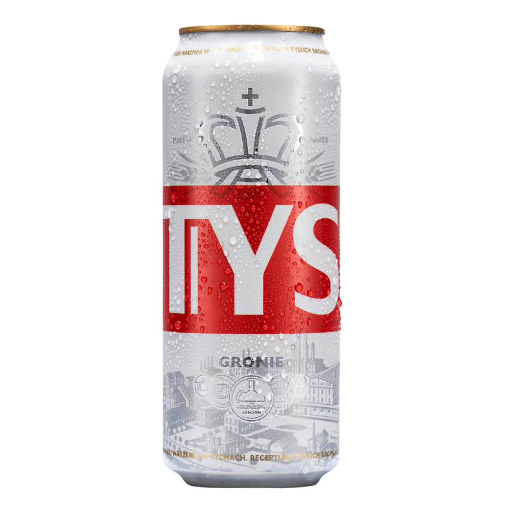 Piwo Tyskie Gronie 5,2% 500 ml puszka DRS