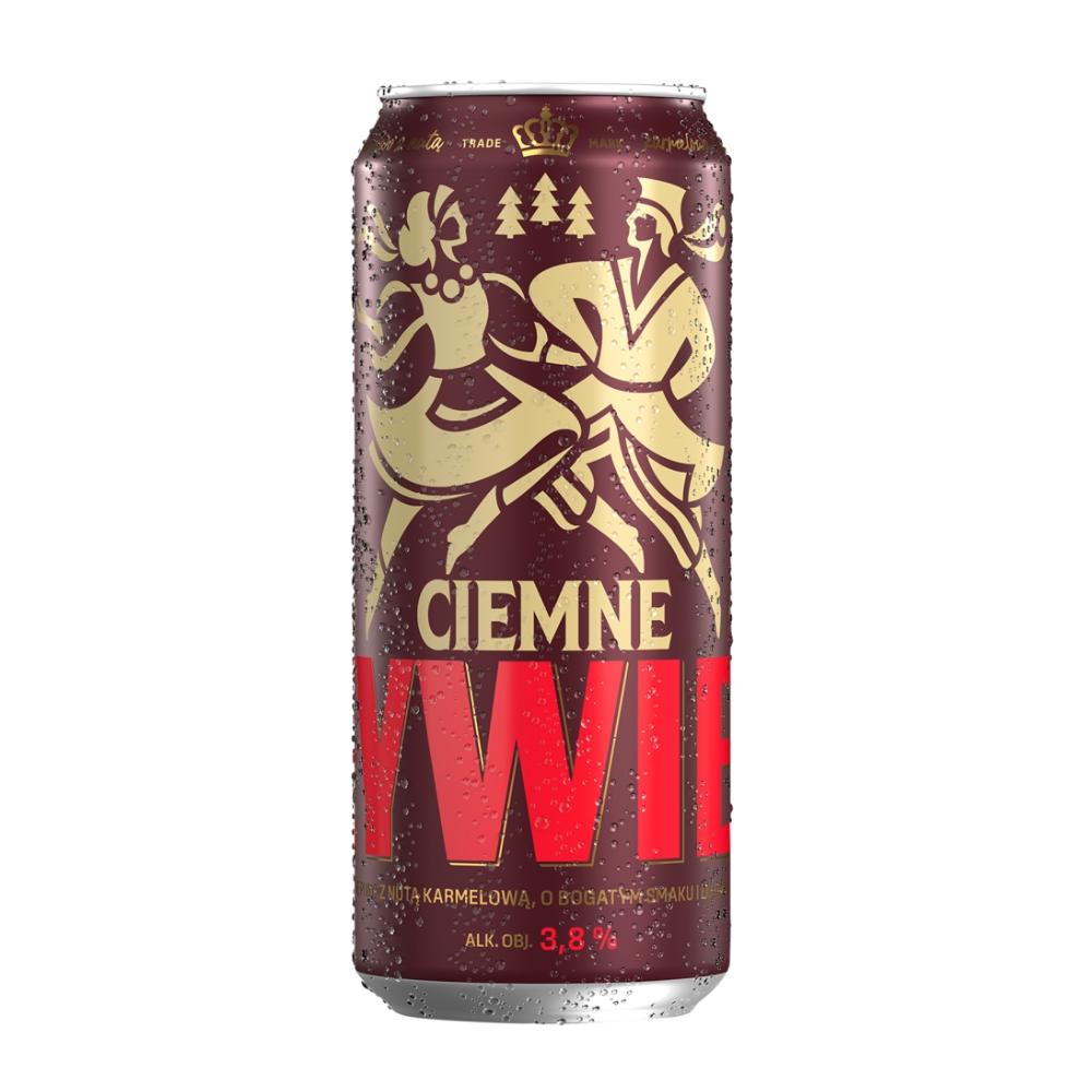 Piwo Żywiec Ciemne 3,8% 500 ml puszka