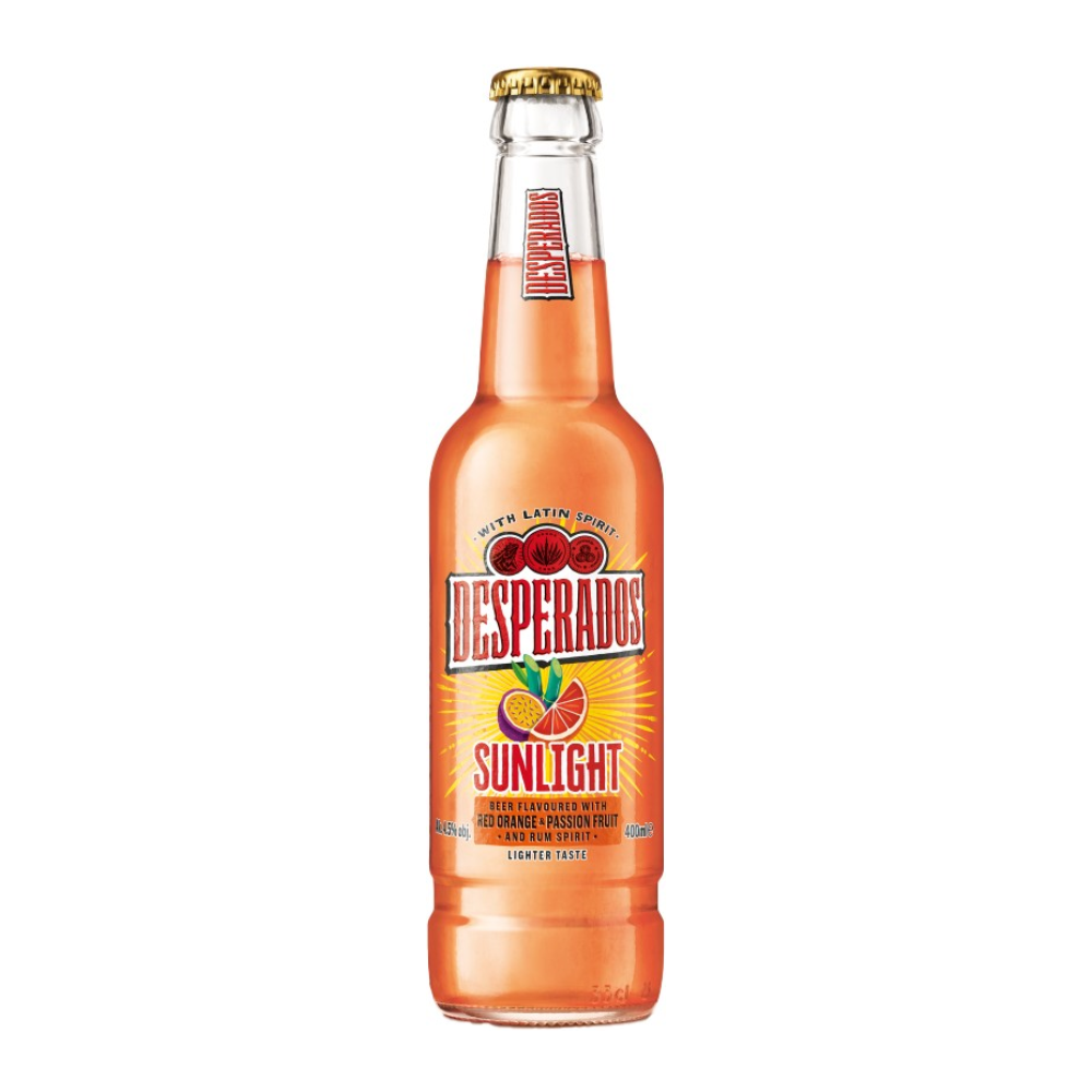 Piwo Desperados Sunlight Red Orange Passion Fruit 4,5% 400 ml