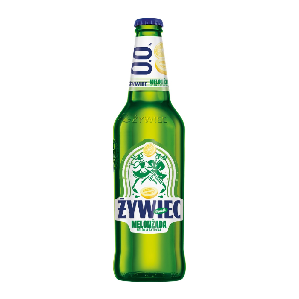 Piwo Żywiec Melonżada Melon Cytryna 0% 500 ml