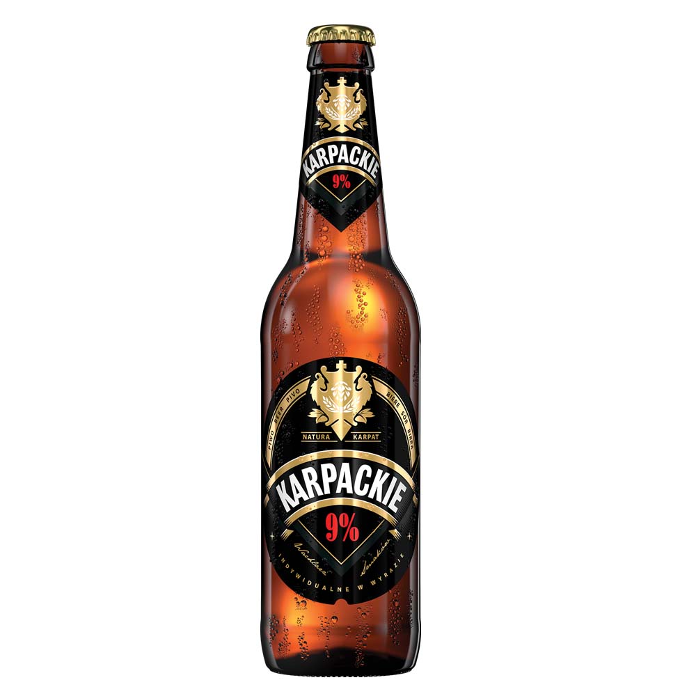 Piwo Karpackie Super Mocne 9% 500 ml