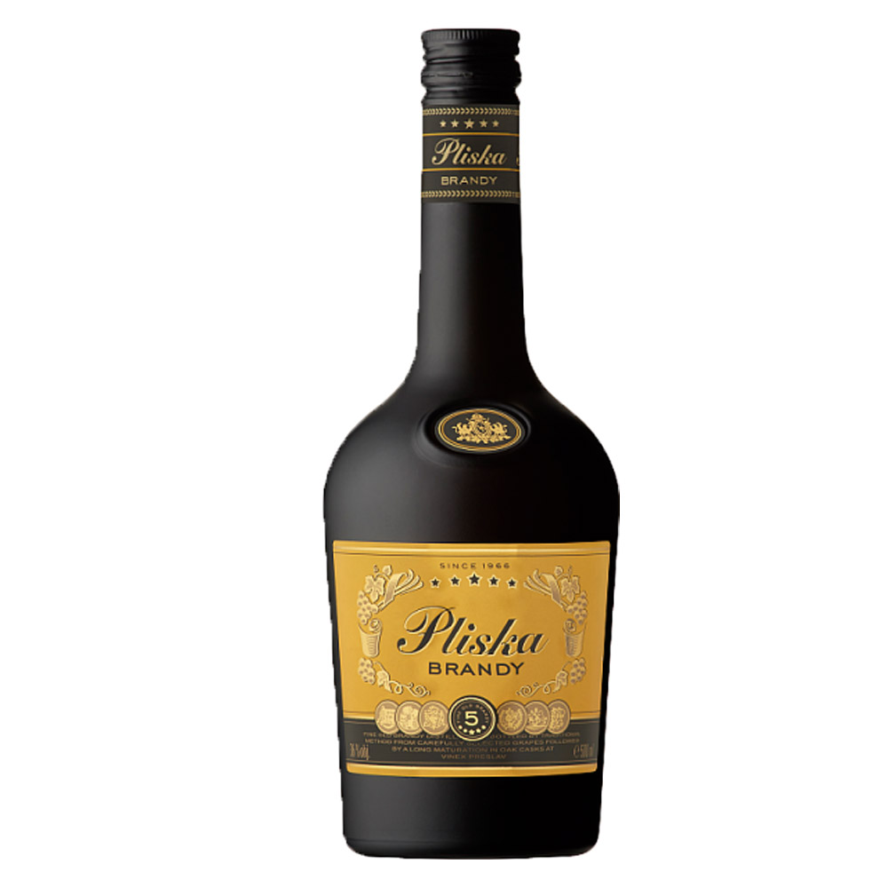 Brandy Pliska 36% 500 ml