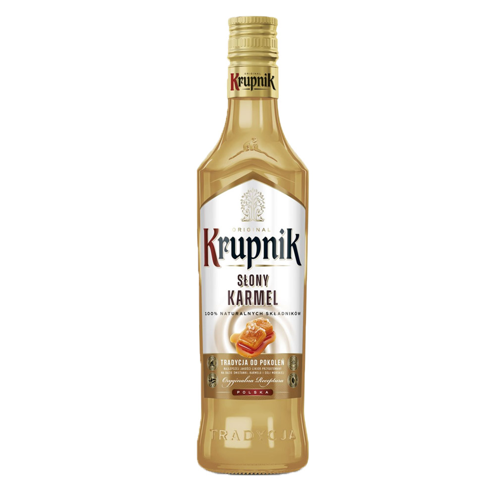 Likier Krupnik Słony Karmel 16% 500 ml