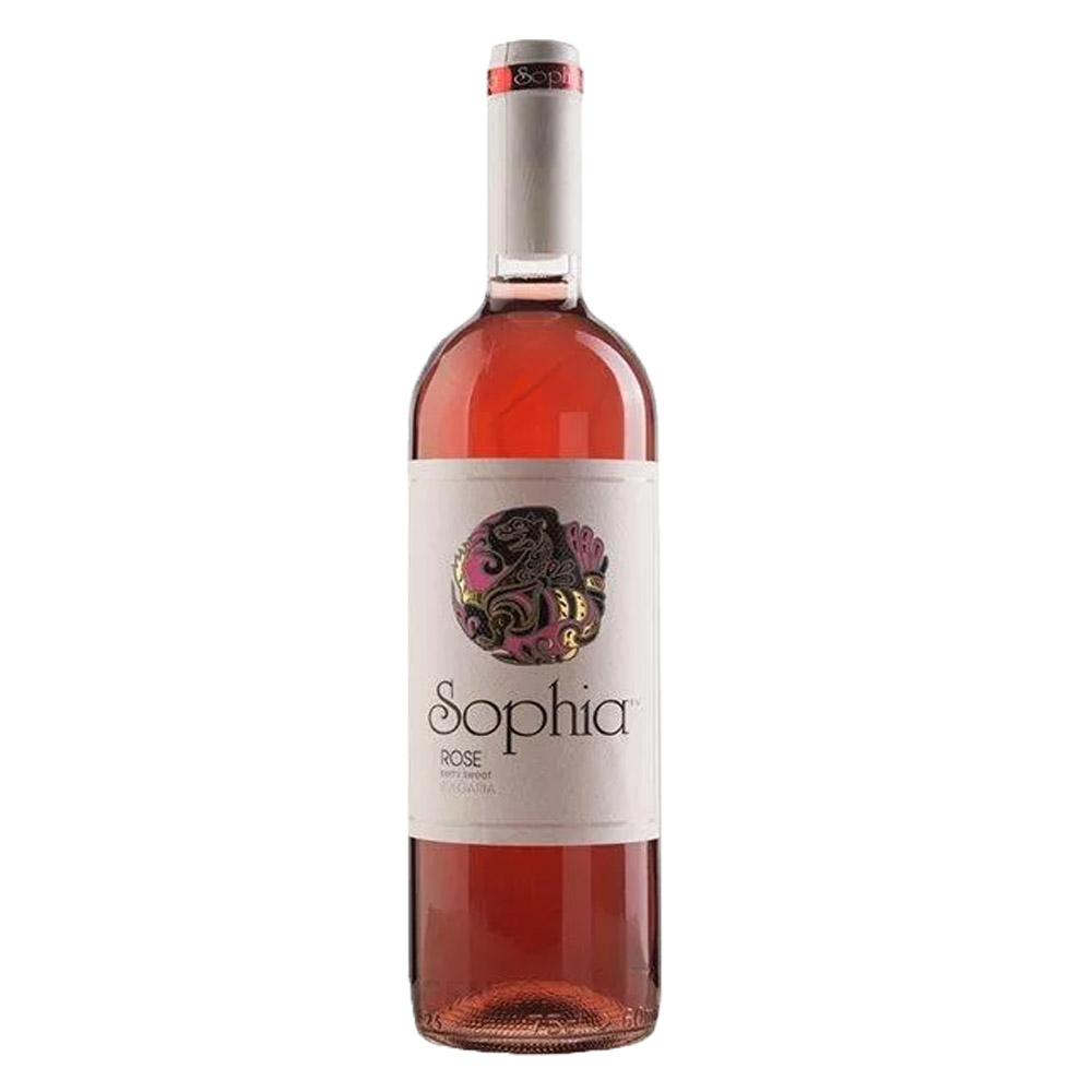 Wino Sophia 11% różowe półsłodkie 750 ml