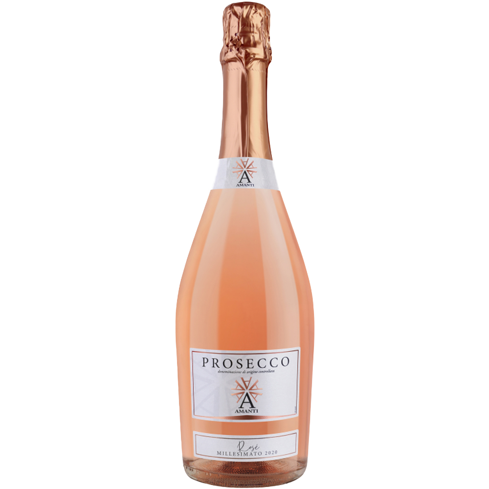 Wino Prosecco Rose 11% różowe półwytrawne 750 ml