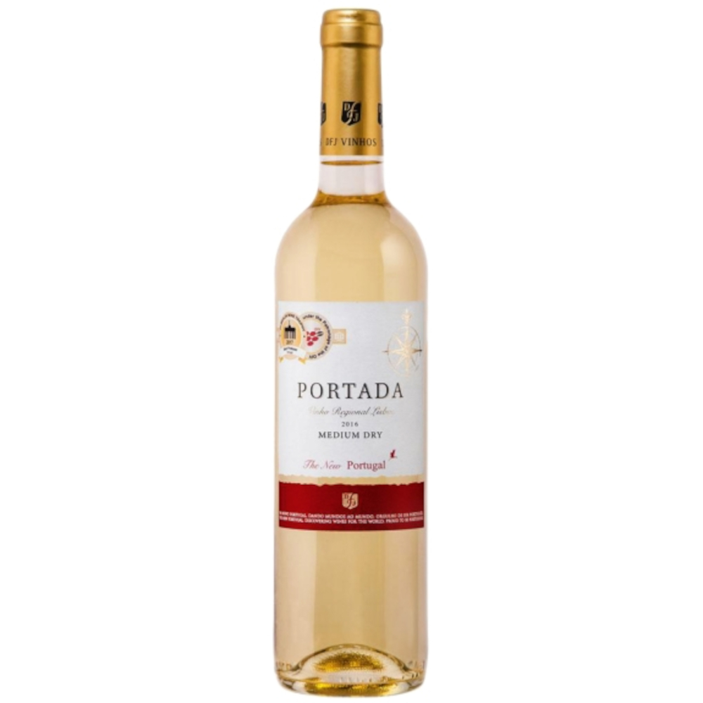 Wino Portada 12% białe półwytrawne 750 ml