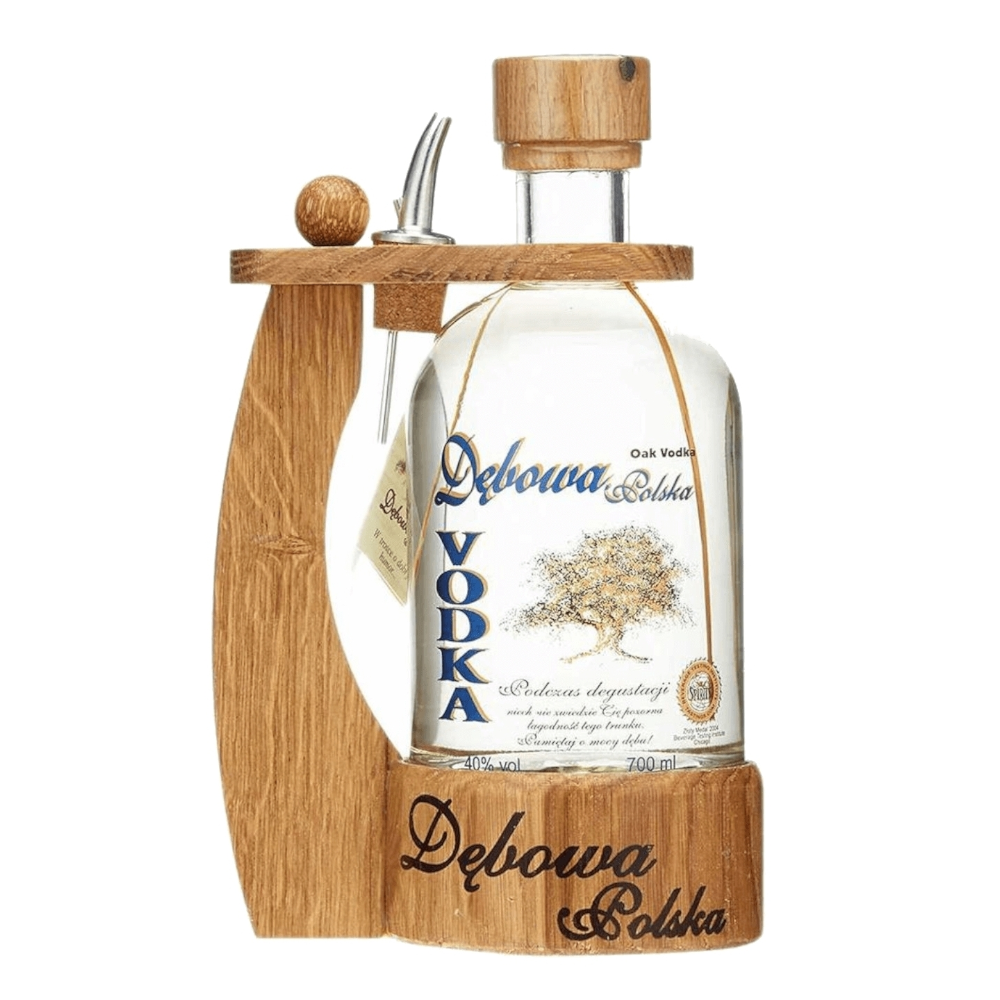Wódka Dębowa De Chene 40% 700 ml + Uchwyt