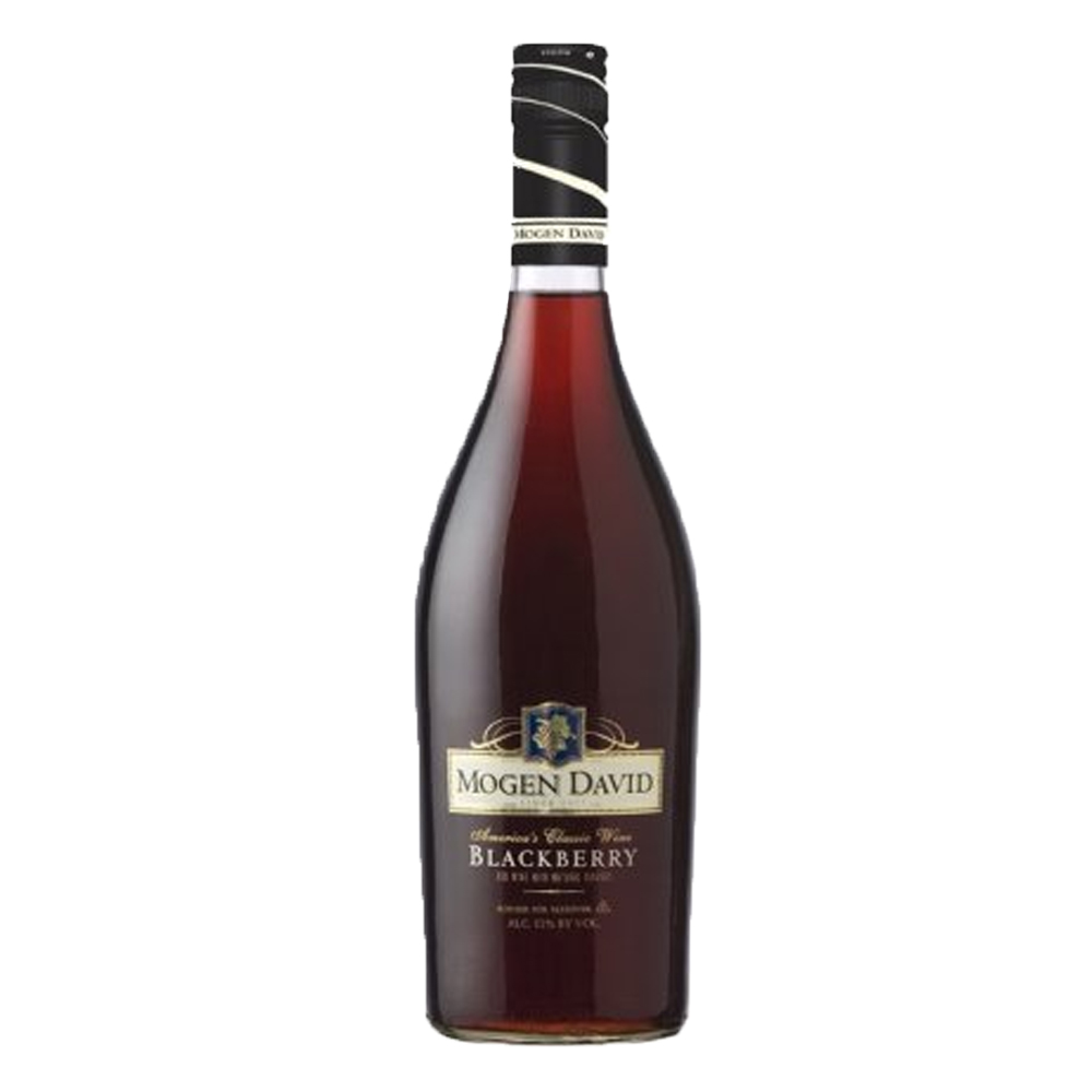 Wino Mogen David Blackberry 11% czerwone słodkie 750 ml