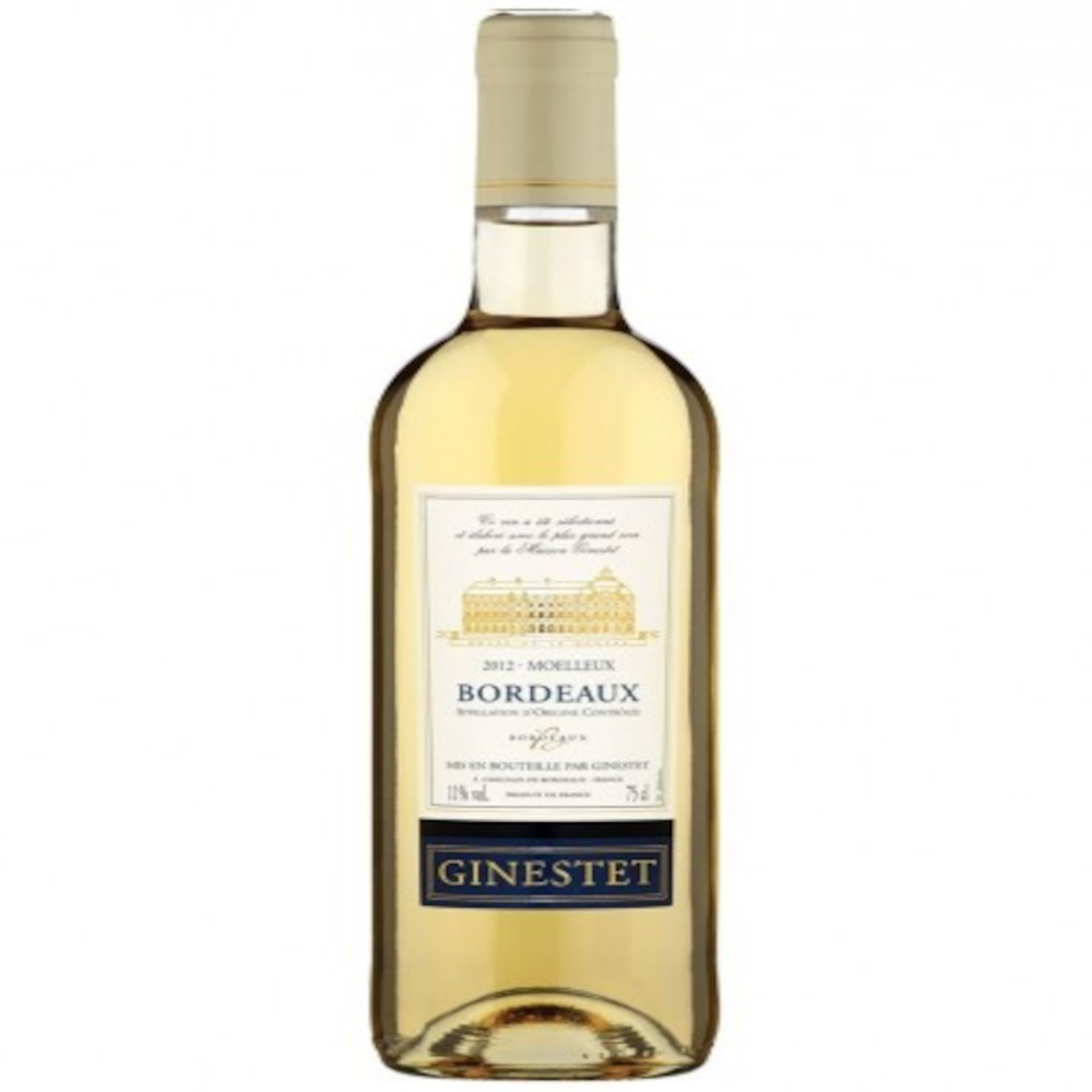 Wino Bordeaux Ginestet 11% białe półsłodkie 750 ml