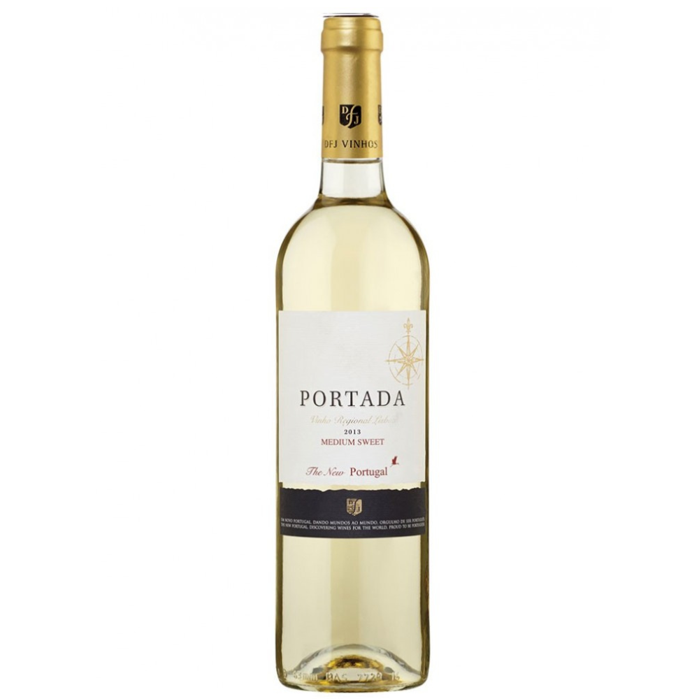 Wino Portada 11,5% białe półsłodkie 750 ml