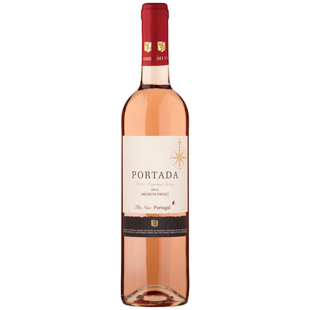 Wino Portada 11,5% różowe półsłodkie 750 ml