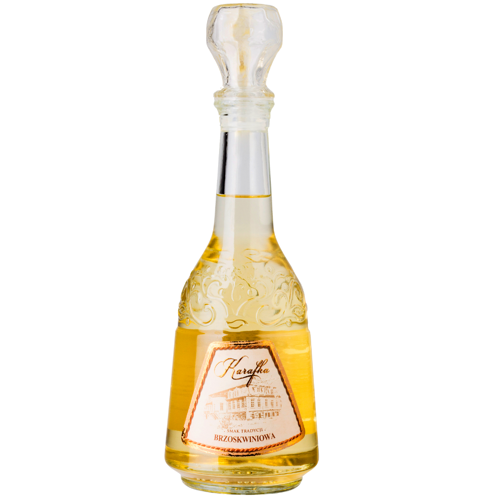 Nalewka Karafka Brzoskwiniowa 18% biała 750 ml