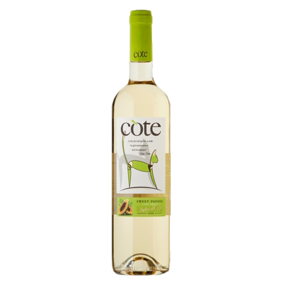 Wino Cote Sweet Papaya 11,5% białe półsłodkie 750 ml