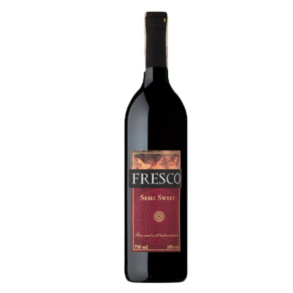 Wino Fresco 10% czerwone półsłodkie 700 ml