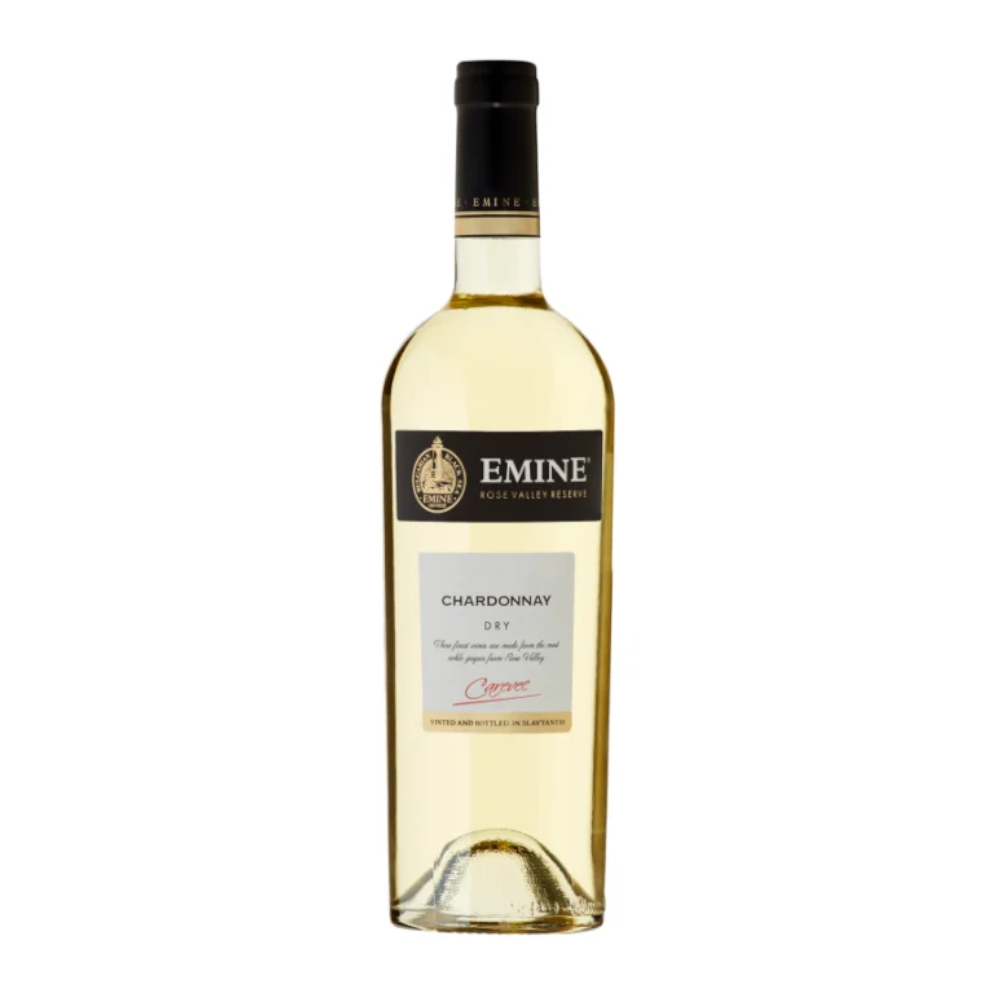 Wino Emine Reserva Chardonnay 13,5% białe wytrawne 750 ml