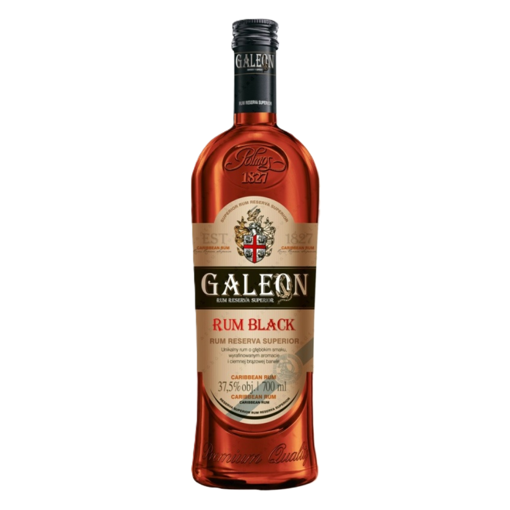 Rum Galeon Black 37,5% 200 ml