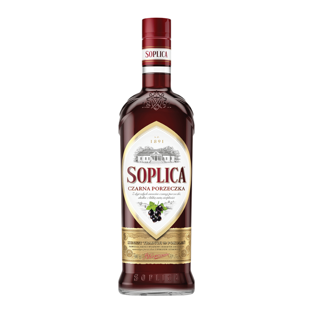 Likier Soplica Czarna Porzeczka 28% 500 ml