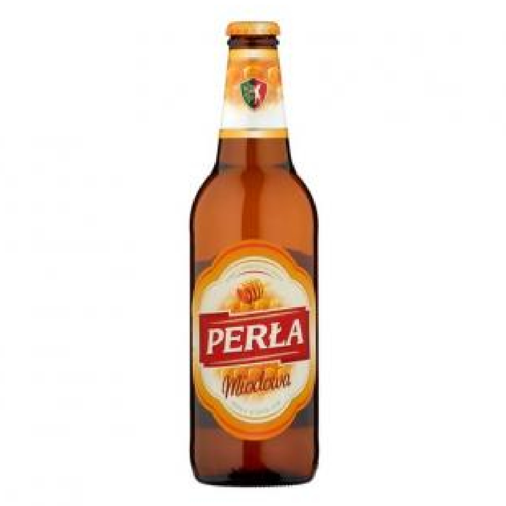 Piwo Perła Miodowa 5,4% 500 ml