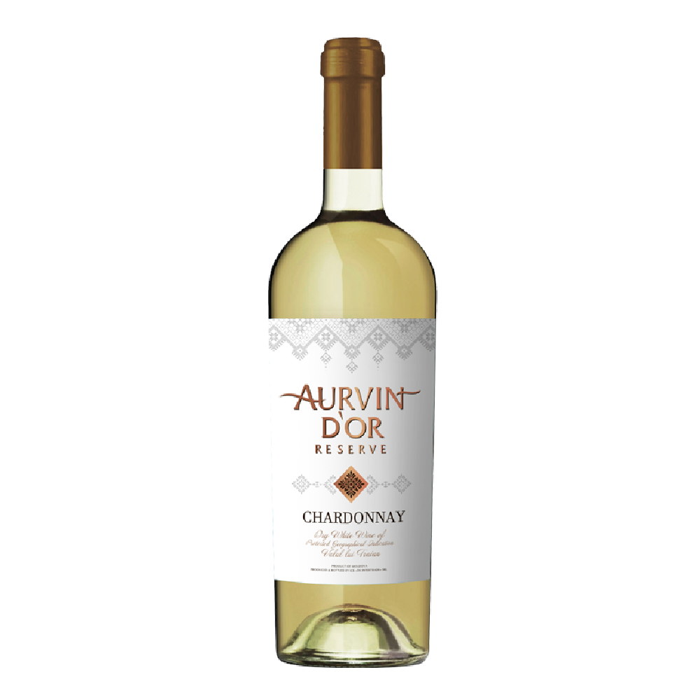 Wino TiM Aurvin D'OR Reserve Chardonnay 13,5% białe wytrawne 750 ml