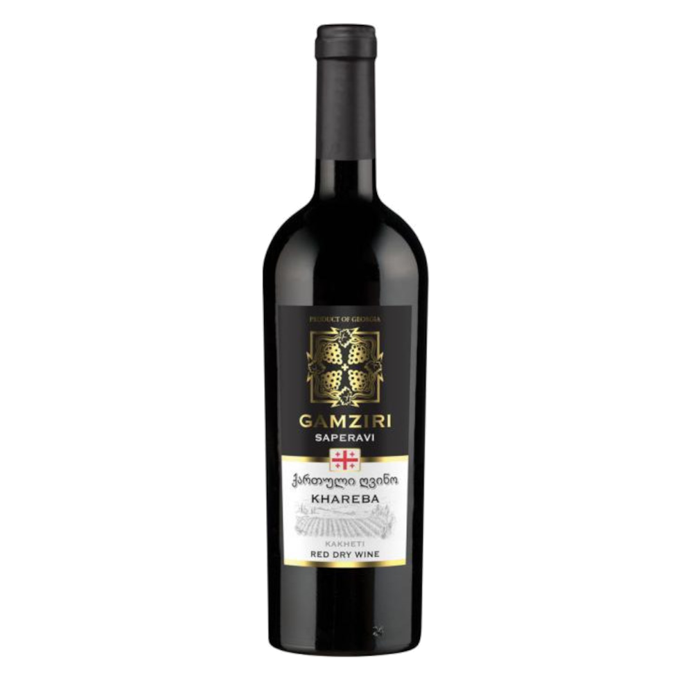Wino Gamziri Saperavi 13% czerwone wytrawne 750 ml