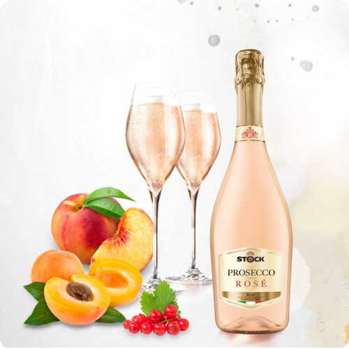 Wino musujące Treviso Rose Brut 11% różowe wytrawne 750 ml