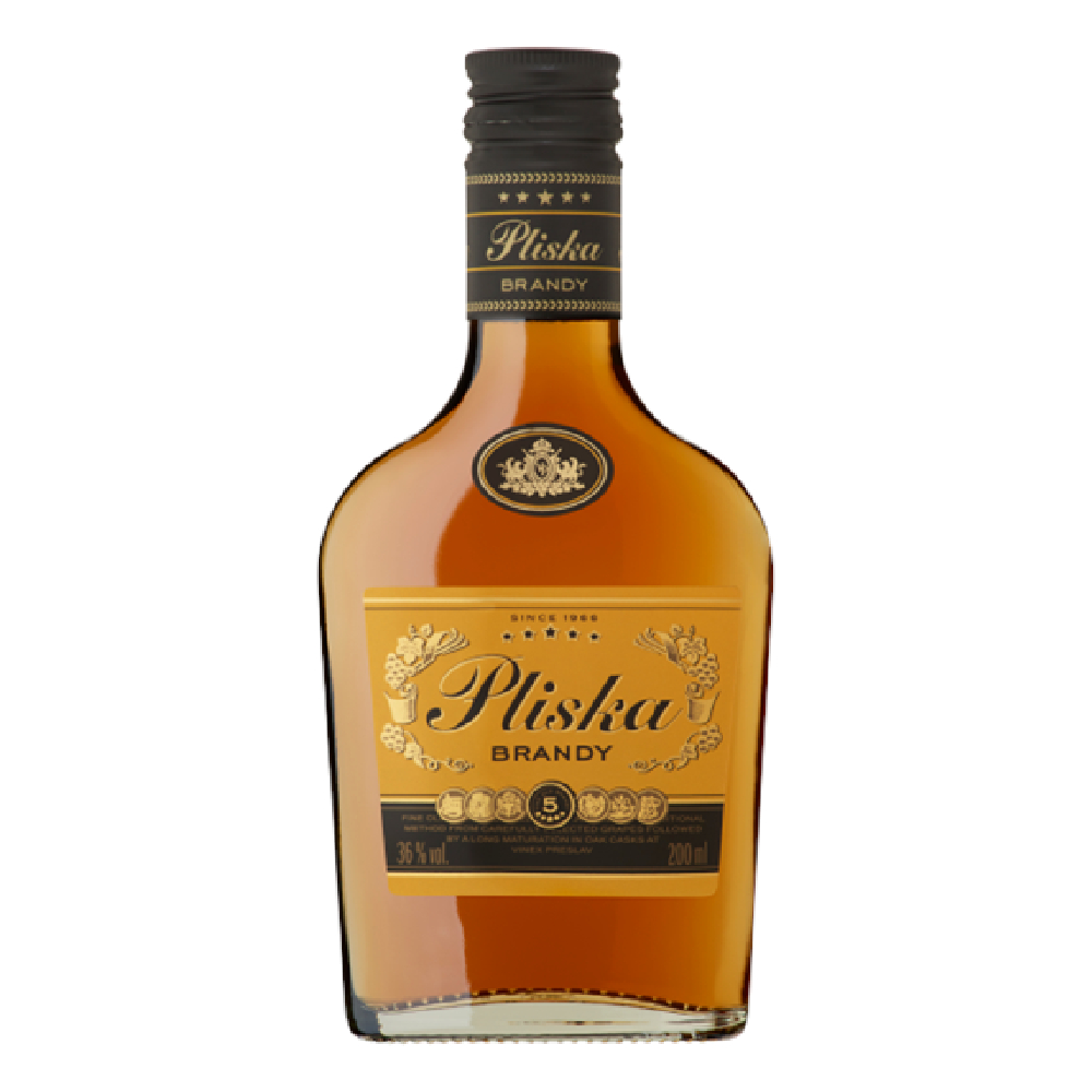 Brandy  Pliska 36% 200 ml
