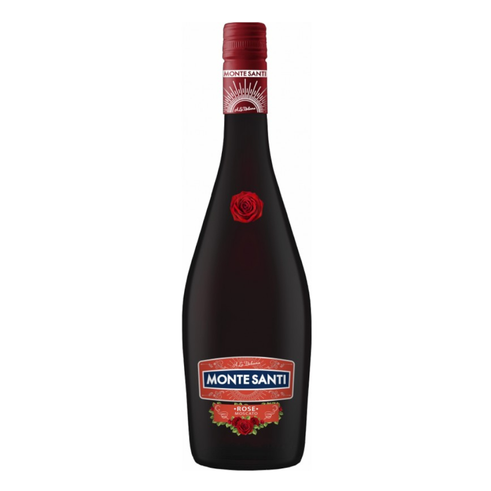 Wino Monte Santi Rose 11% czerwone półsłodkie 750 ml