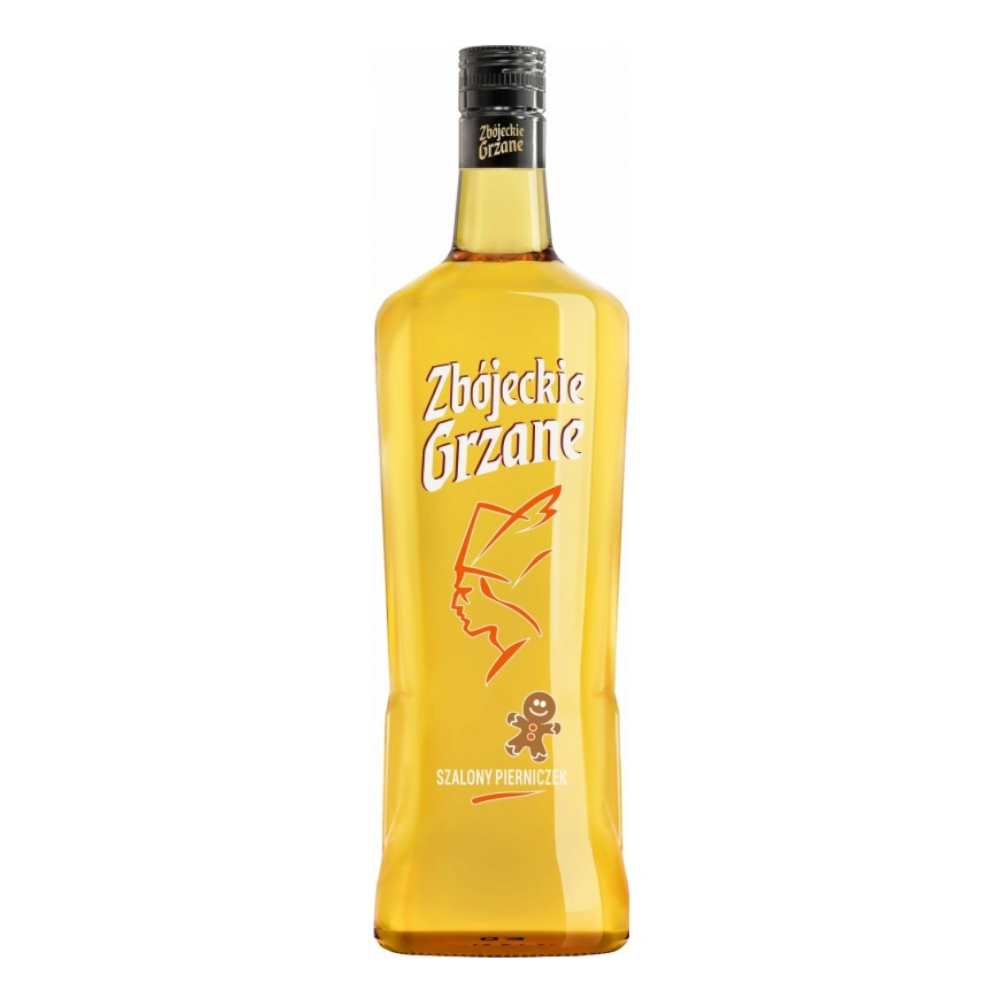 Wino Zbójeckie Grzane Szalony Pierniczek 10% białe słodkie 1000 ml