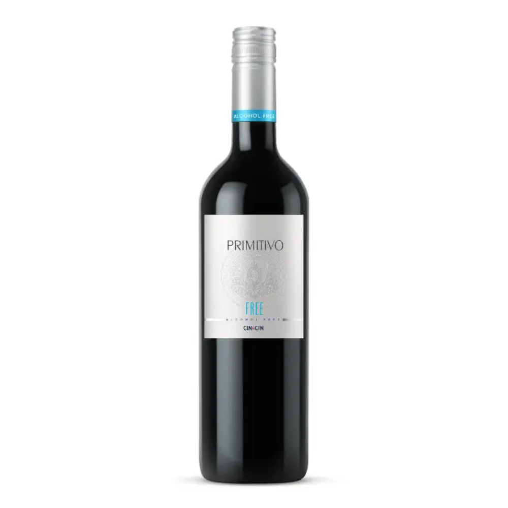 Wino Cin&Cin Free Primitivo 0% czerwone półwytrawne 750 ml