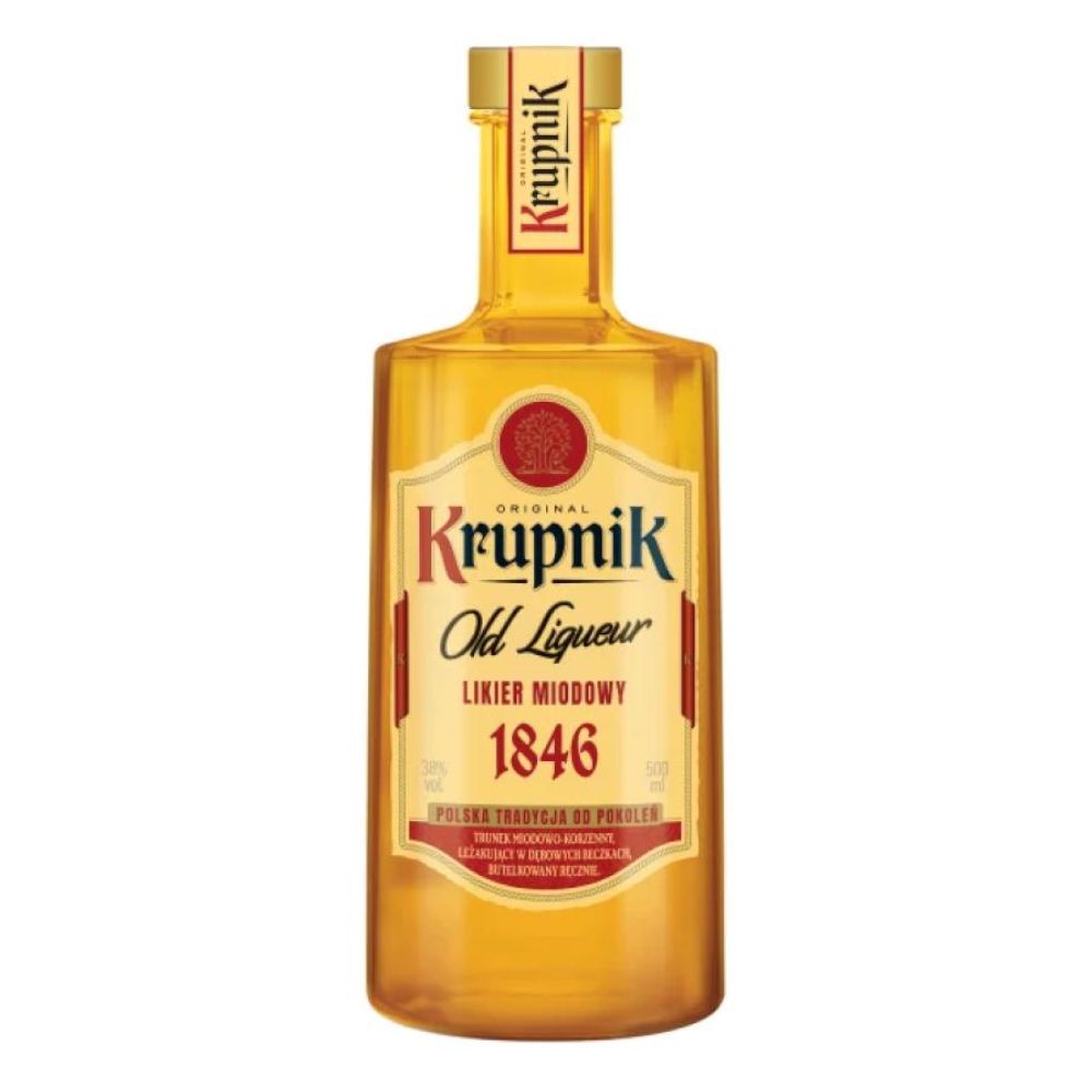 Likier Krupnik Miodowy Old Liquer 38% 500 ml