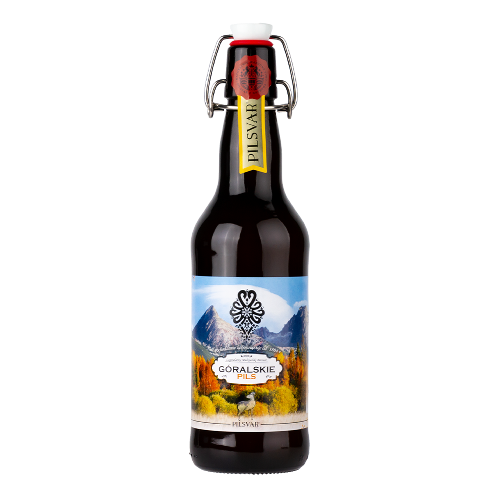 Piwo Grybów Krachla Góralskie Pils 5,3% 500 ml