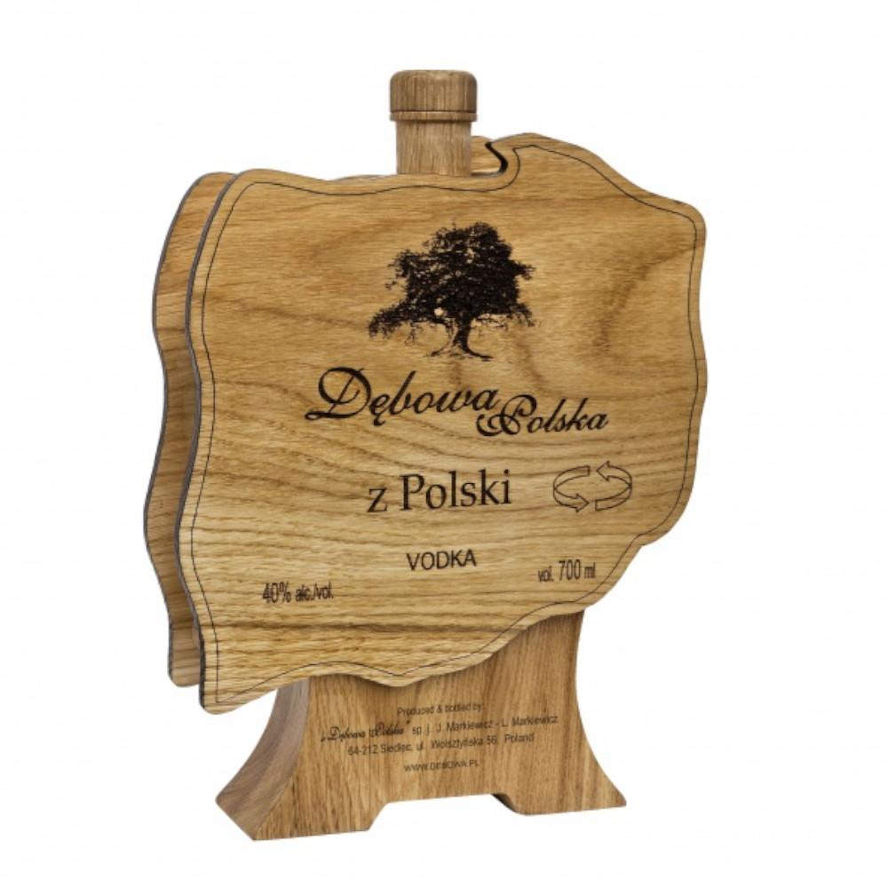 Wódka Dębowa Polska Mapa 40% 500 ml