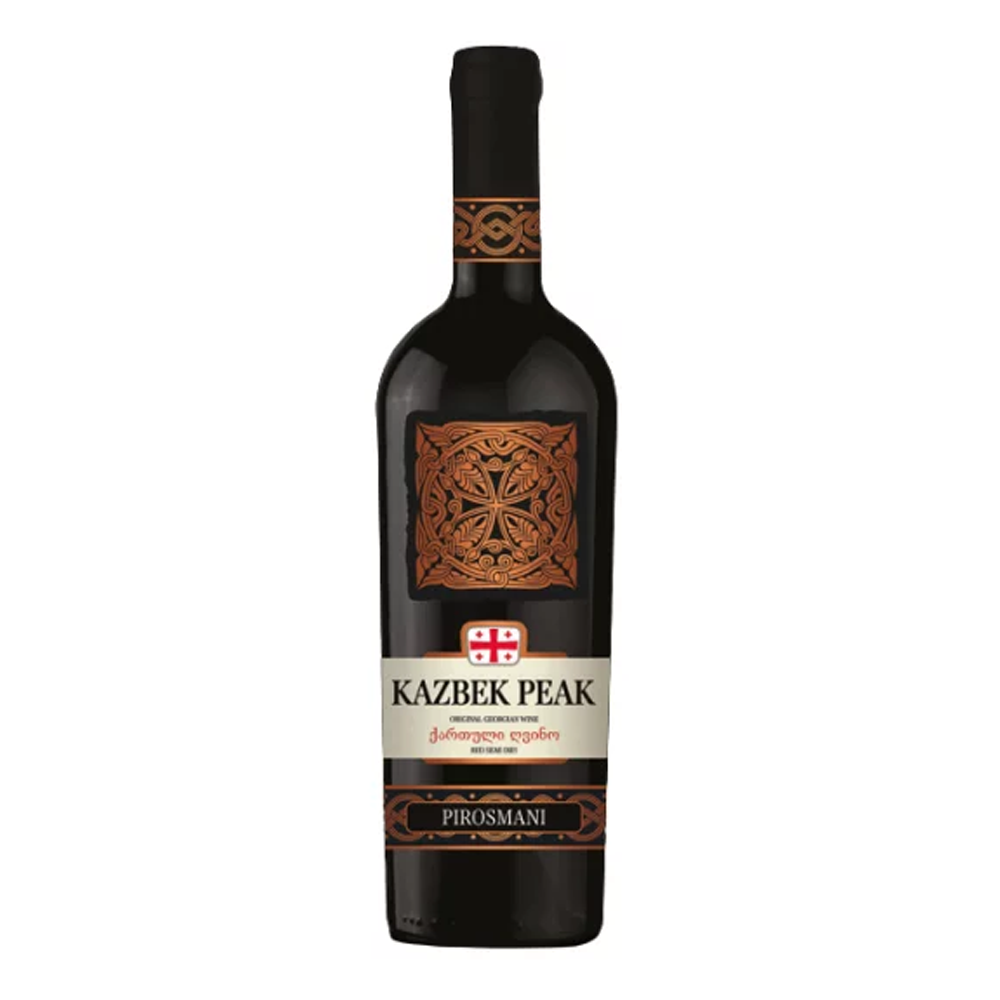 Wino Kazbek Peak 12,5% czerwone półwytrawne 750 ml