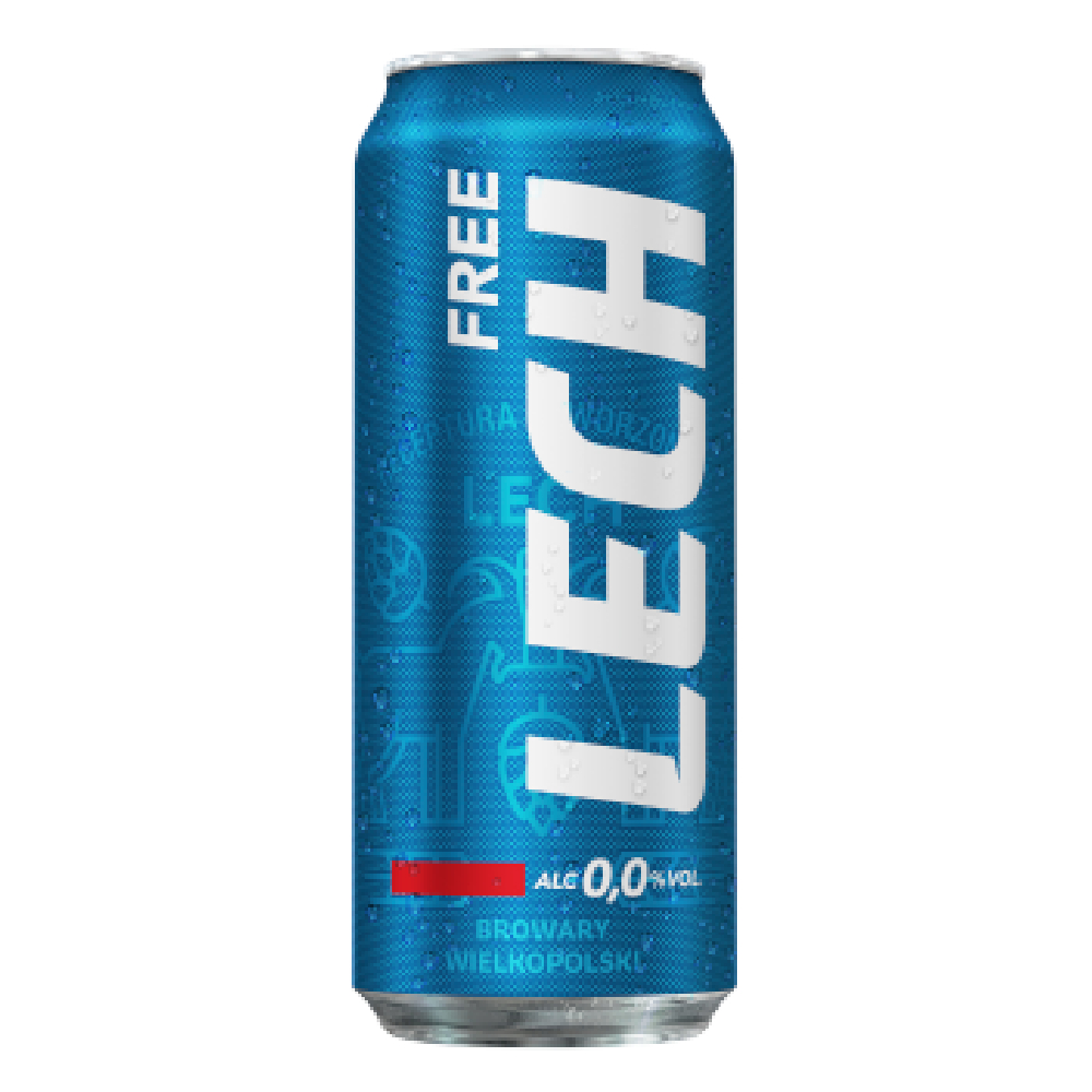Piwo Lech Free 0% 500 ml Puszka
