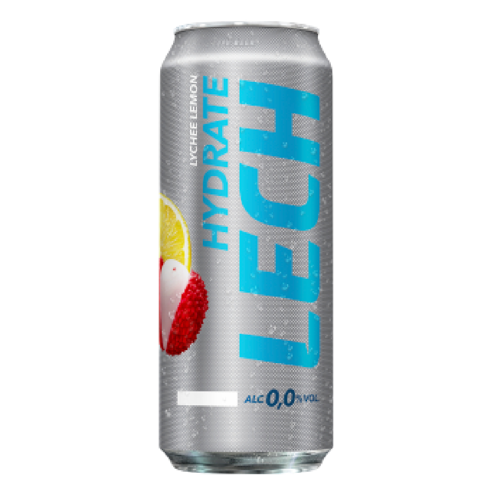 Piwo Lech Free Active Hydrate Liczi i Cytryna 0% 500 ml puszka