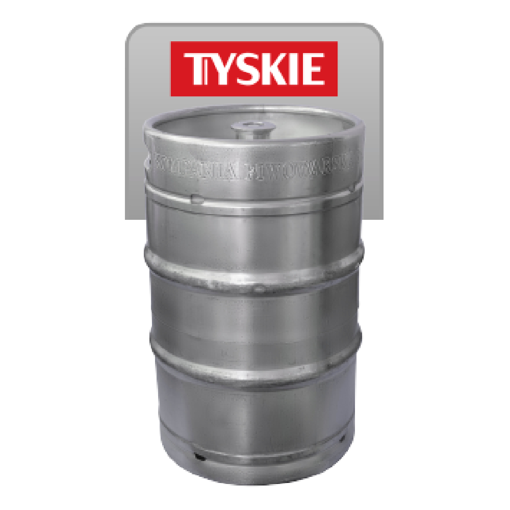 Piwo Tyskie Jasne Pełne 5,2% 50 L Keg