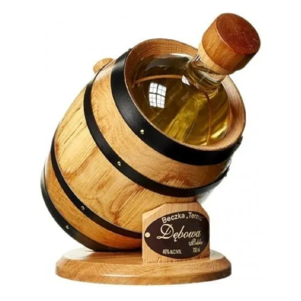 Wódka Dębowa Polska 40% 700 ml Termo Beczka