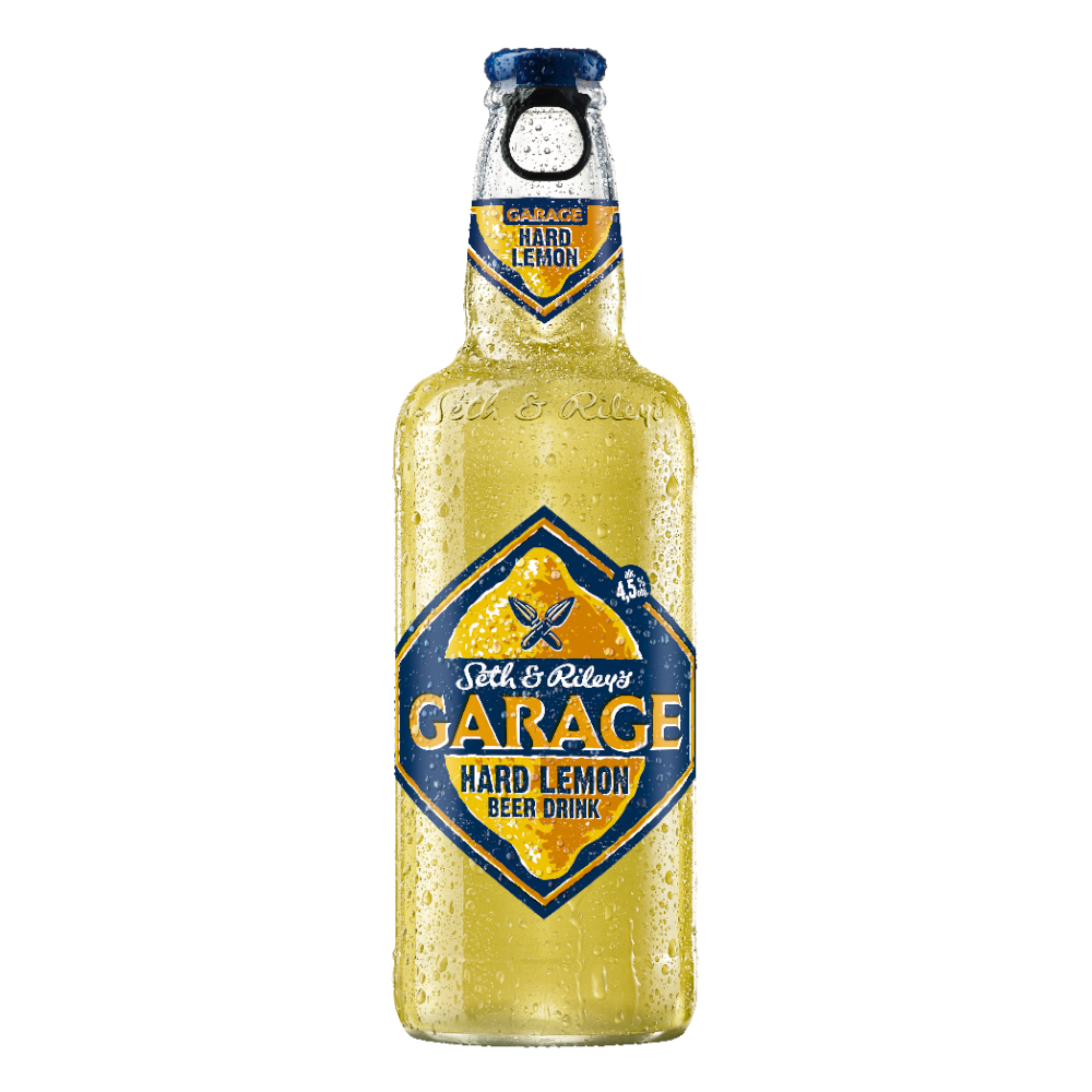 Piwo S&R’s Garage Hard Lemon 4,5% 400 ml