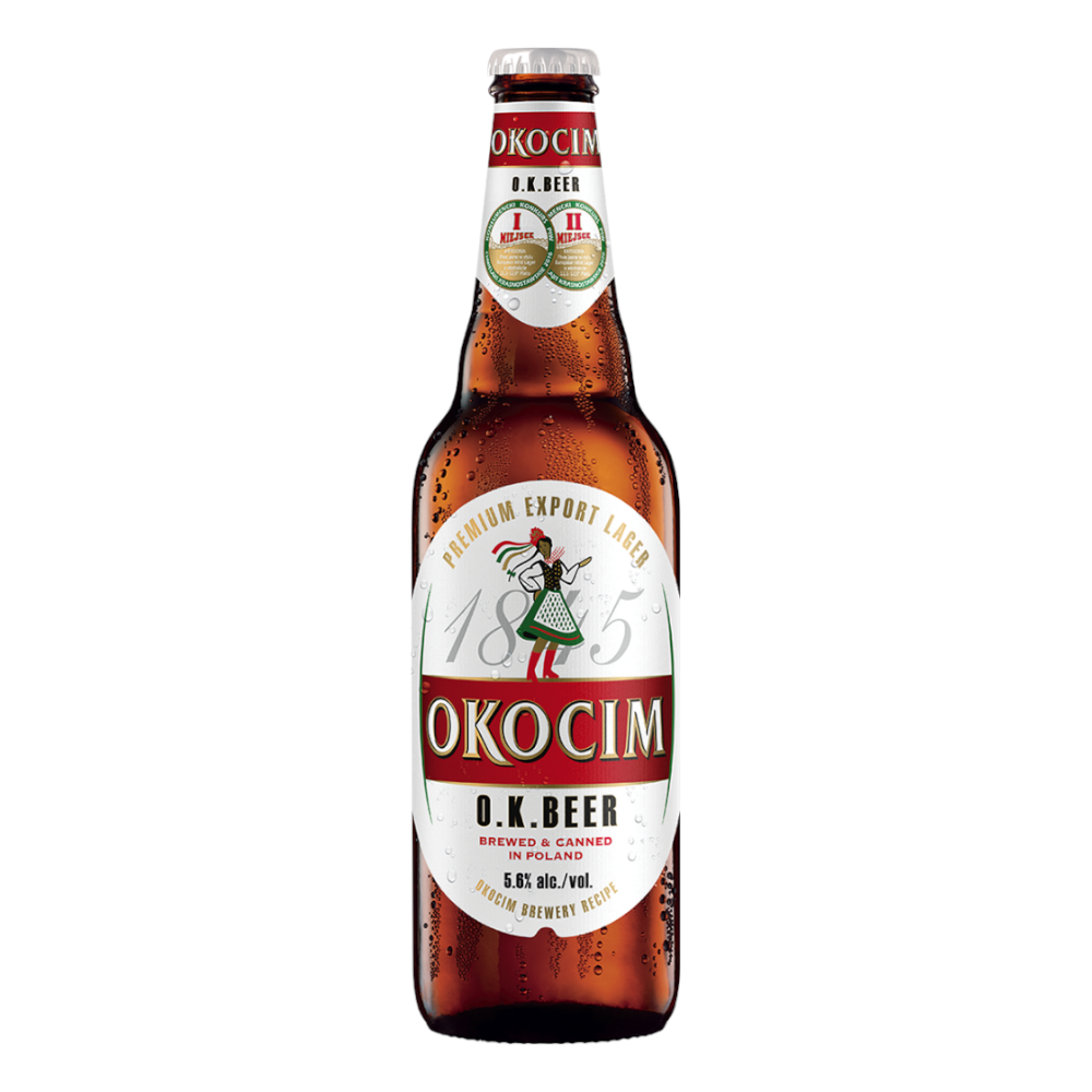 Piwo Okocim O.K. Beer 5,6% 500 ml