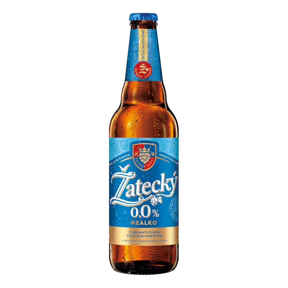 Piwo Zatecky 0% 500 ml