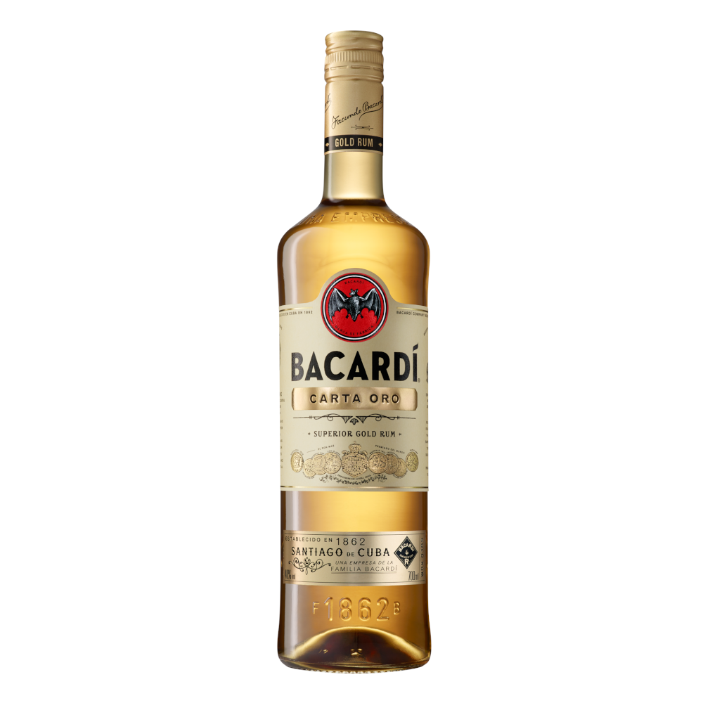 Rum Bacardi Carta Oro 37,5% 700 ml