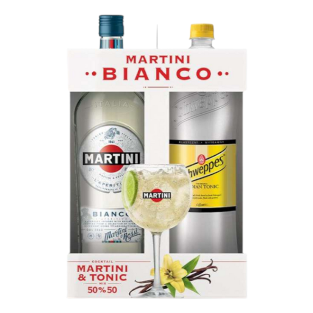 Wermut Martini Blanco + tonic 15% 1000 ml
