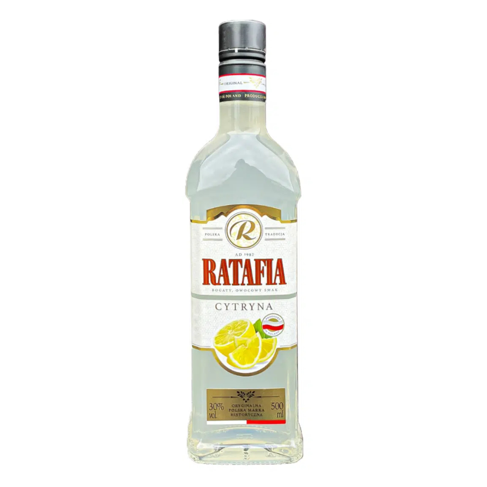 Nalewka Ratafia Cytryna 30% 500 ml