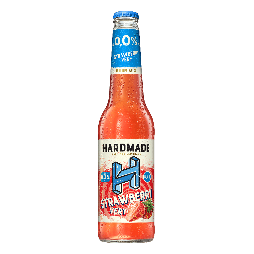 Piwo Hardmade Strawberry Crusch 0% 400 ml