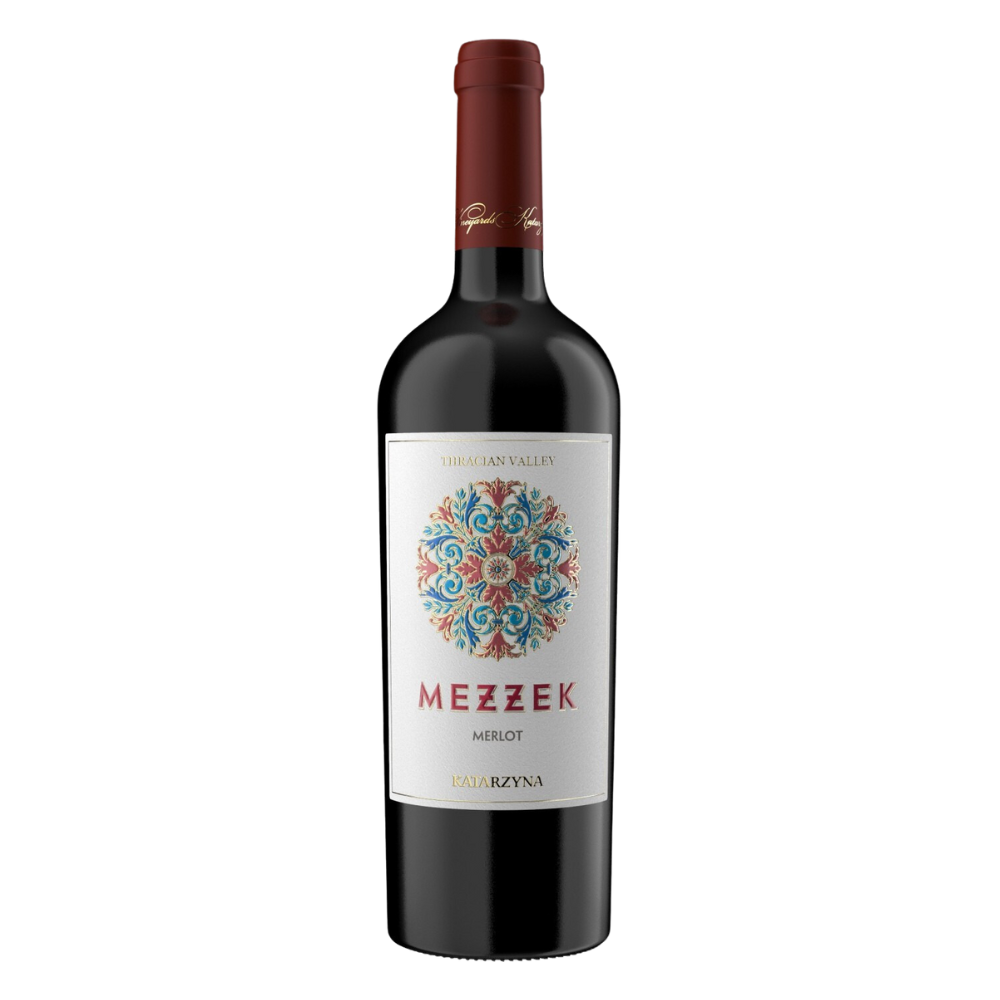 Wino Mezzek Merlot Cabernet 14,5% czerwone półwytrawne 750 ml