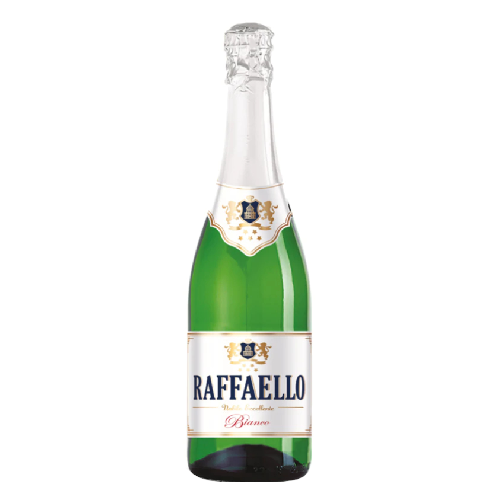Wino musujące Rafaello Bianco 9% białe półsłodkie 750 ml