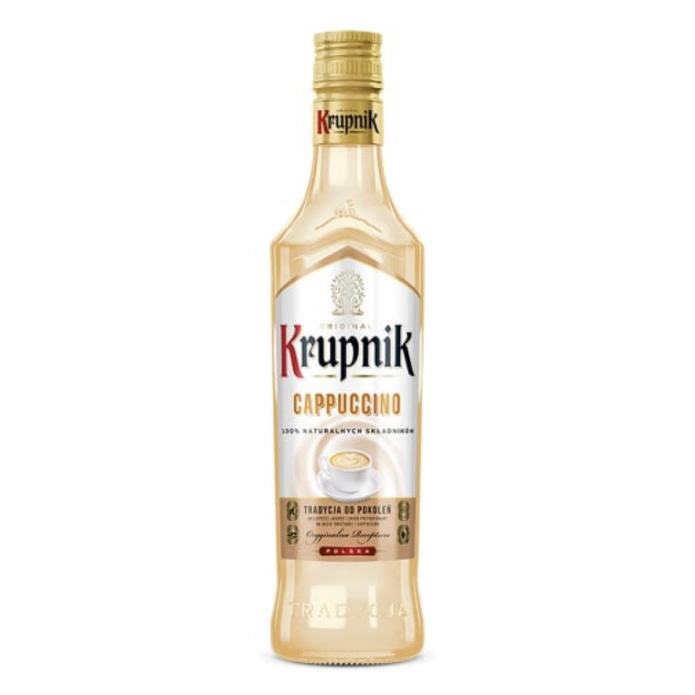 Likier Krupnik Mleczny Cappuccino 16% 500 ml
