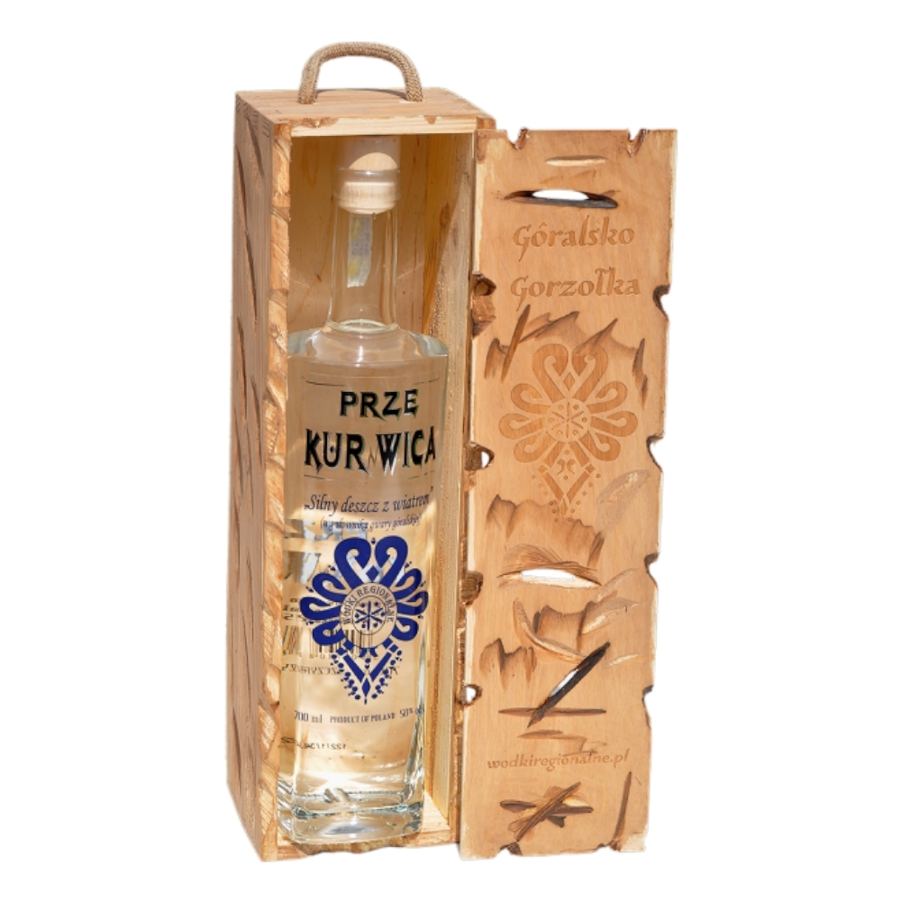 Wódka Prze Kurnwica w Skrzynce 50% 700 ml