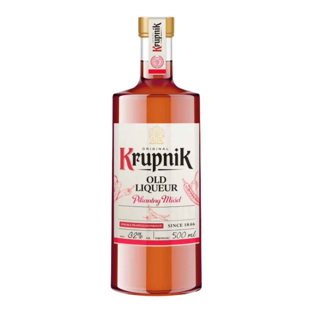 Likier Krupnik Pikantny Miód Old Liquer 32% 500 ml