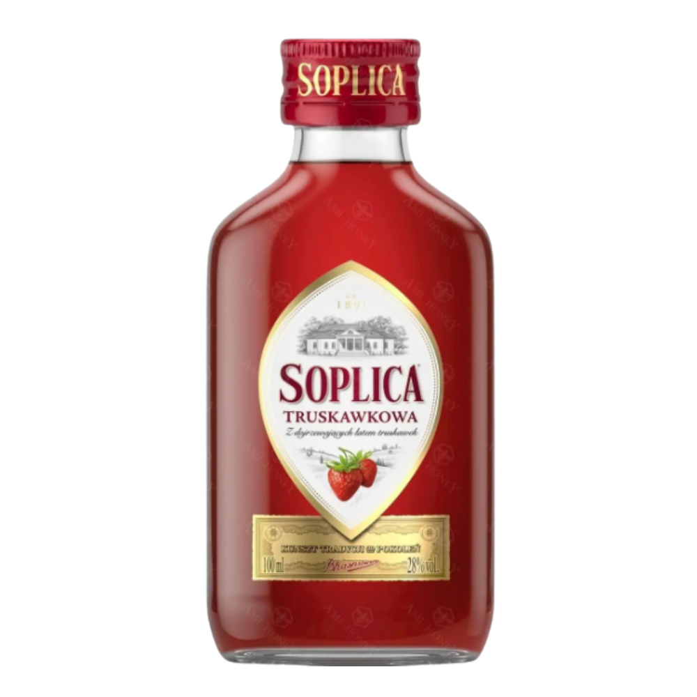 Likier Soplica Truskawkowa 28% 90 ml